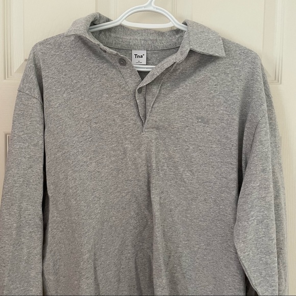 TNA grey crewneck size medium Aritzia - Picture 1 of 4